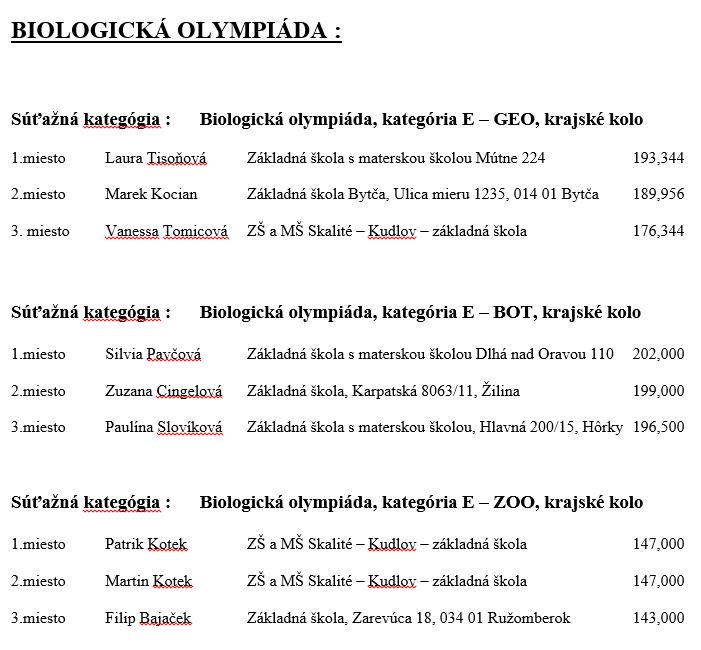 Biologická olympiáda