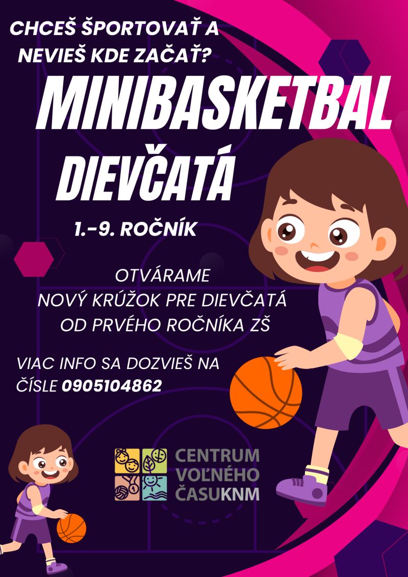 Minibasketbal dievčata