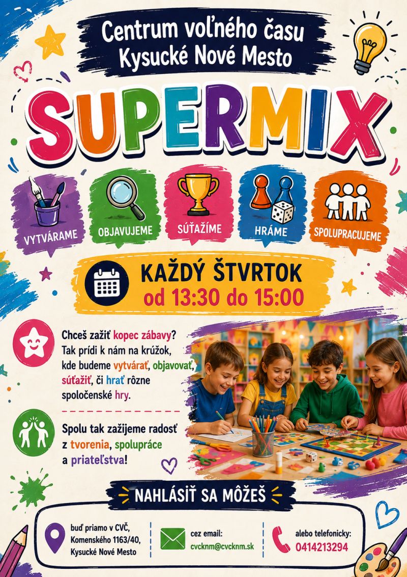 Ponuka krúžkov
