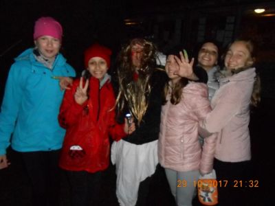 Halloweenská partička 2017