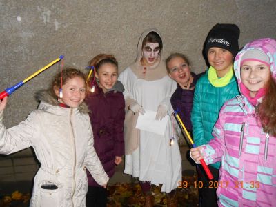 Halloweenská partička 2017